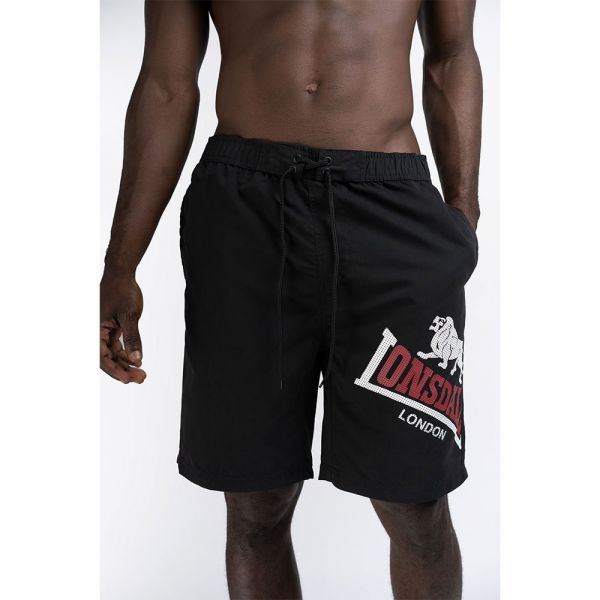 Lonsdale Atlow Pants Preto L Homem
