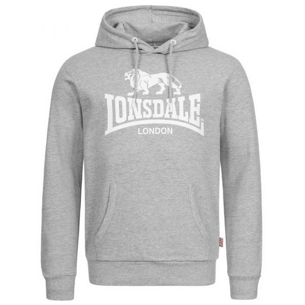 Lonsdale Fremington Hoodie Cinzento 3XL Homem