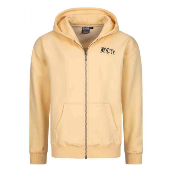 Benlee Full Zip Sweatshirt Beige L Homem