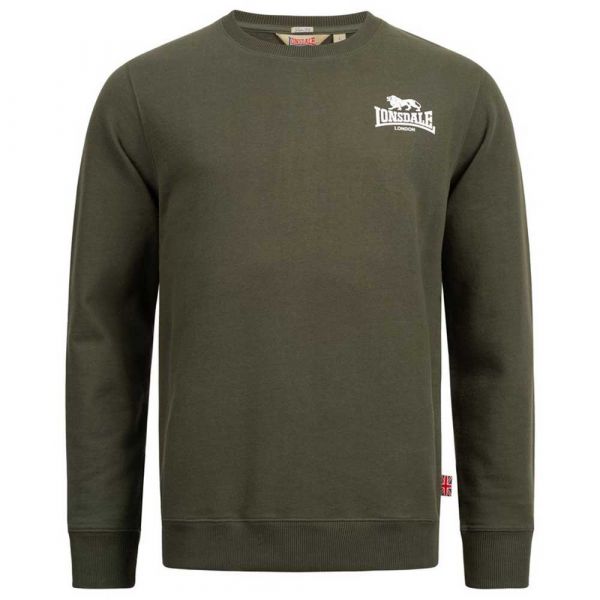 Lonsdale Longridge Sweatshirt Verde XL Homem