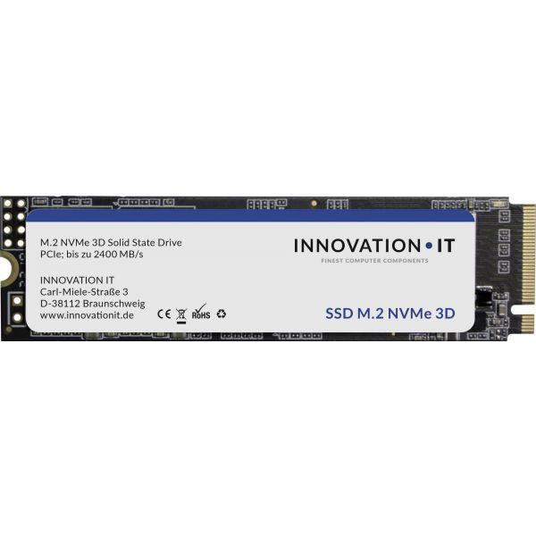 SSD Innovation IT 1TB Preto M.2 NVMe PCIe 3D TLC