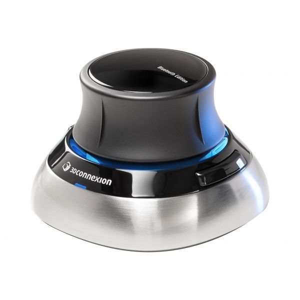 3DConnexion SpaceMouse Wireless Bluetooth Edition Black/Silver (3DX-700115)