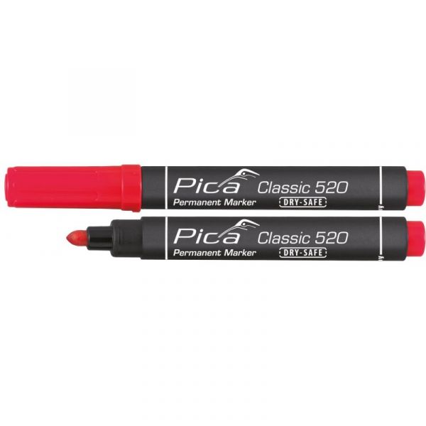 Pica Marcador Permanente Con Punta Tipo Bala Classic 520 Tipo Punta Tipo Bala Negro