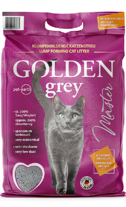 Golden Areia Auto Aglomerante Grey Master 7Kg