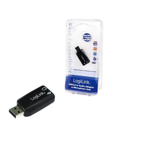 Logilink Placa de Som 5.1 - UA0053