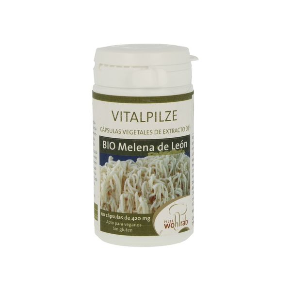 Pilze Wohlrab Juba de Leão (bio Hericium) 60 Cápsulas