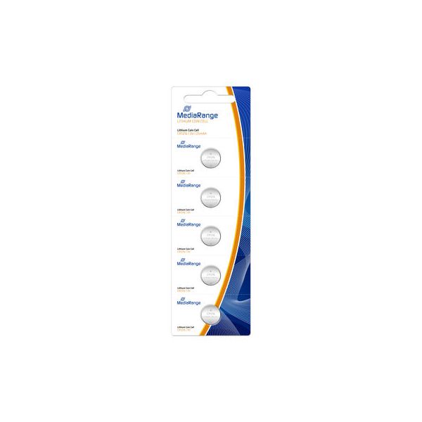 MediaRange Pilha de Lítio Coin Cell|CR1216 3V Pack5