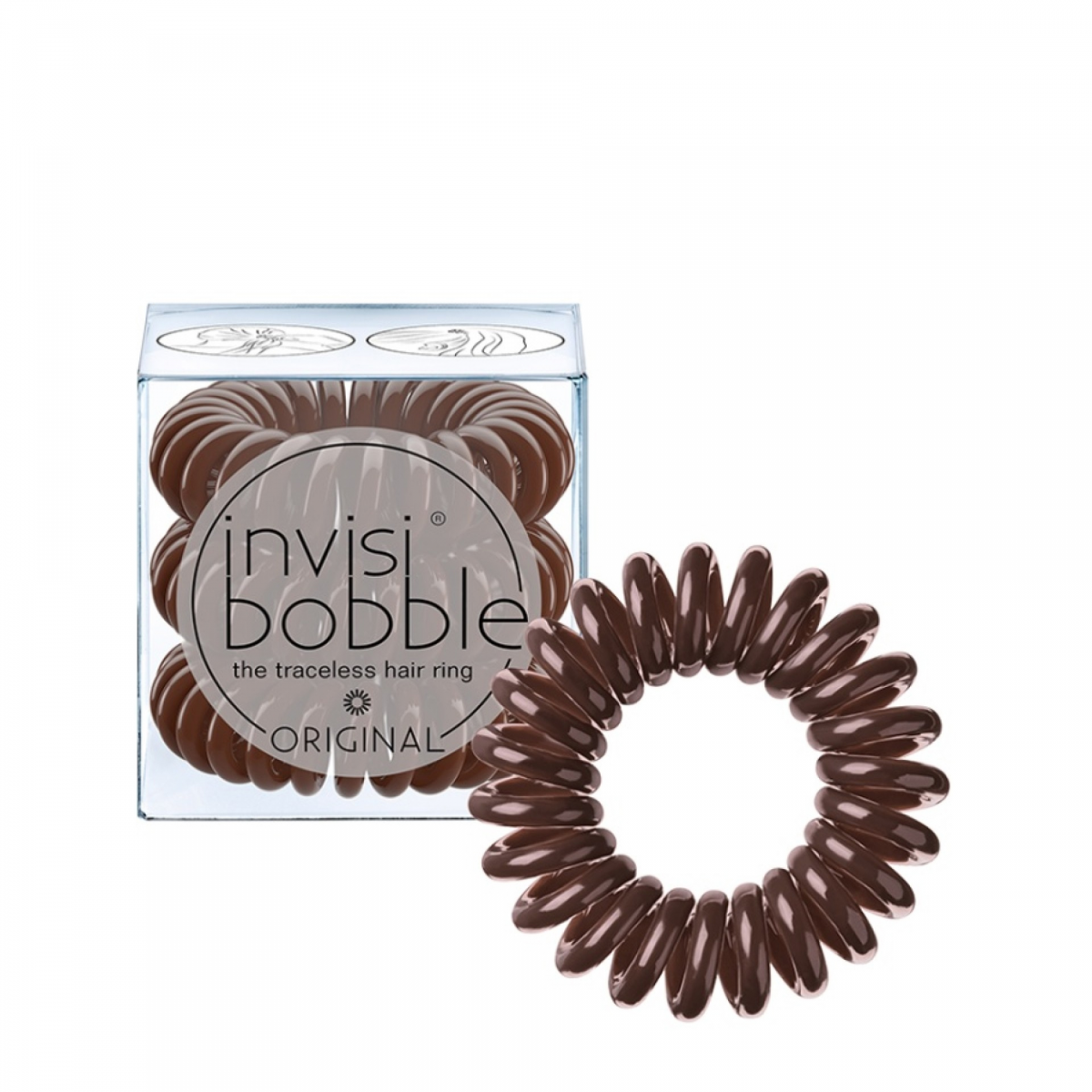 Invisibobble Original Elástico Pretzel Brown 3 Unidades