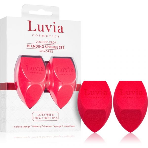 Luvia Cosmetics Diamond Drop Memories Blending Sponge Set Esponja de Maquilhagem