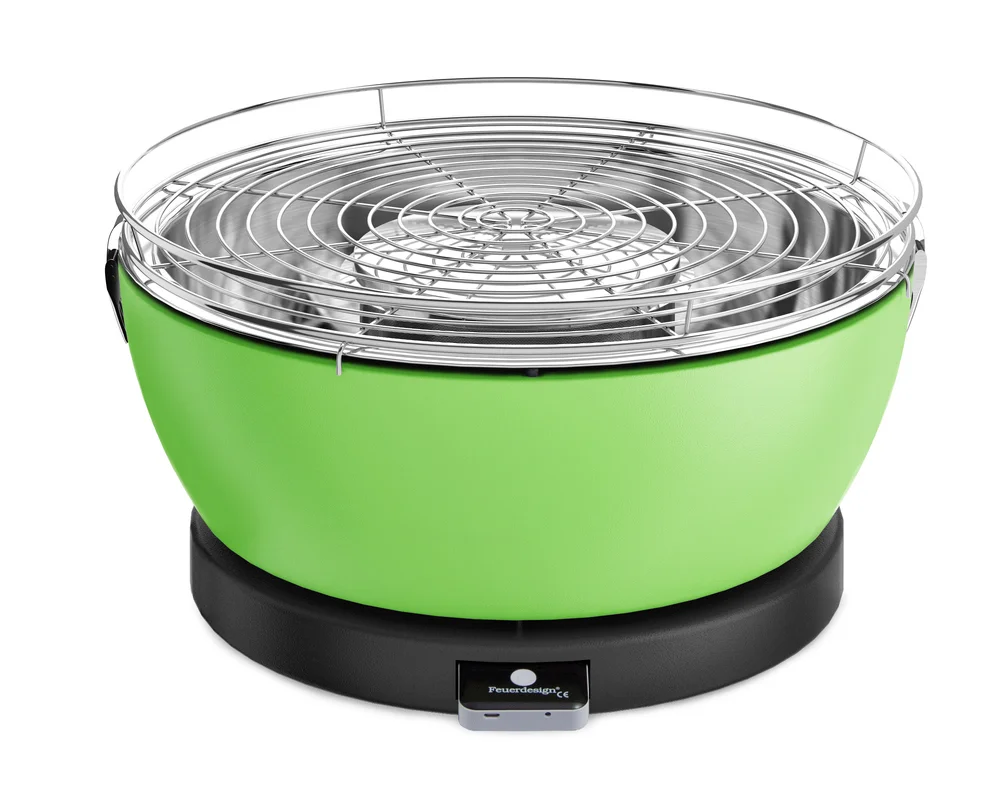 FEUERDESIGN - GRELHADOR VESUVIO VERDE 2007741