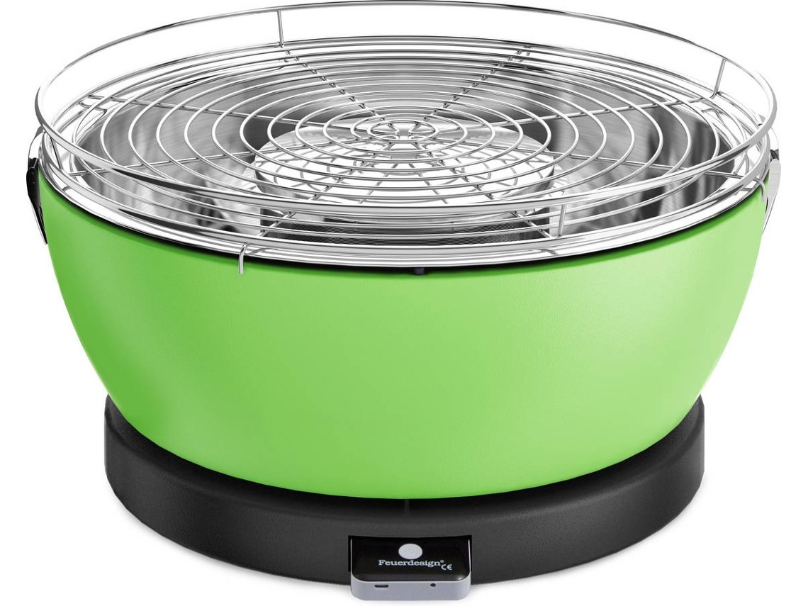 FEUERDESIGN - GRELHADOR VESUVIO VERDE 2007741
