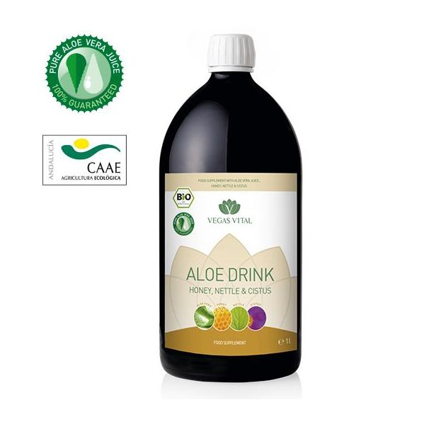 Vegas Vital Aloe Drink Mel, Cistus e Ortiga Branca 1000ml