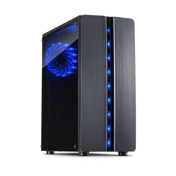 Inter-tech Caixa Thunder, Tower Housing Preto Side Panel Made of Acryl - 88881309
