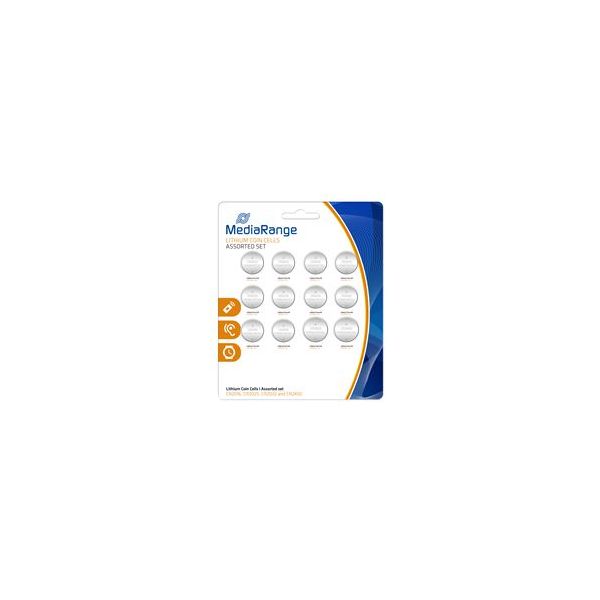 MediaRange Pilha de Lítio Coin Cell MRBAT139 Pack12