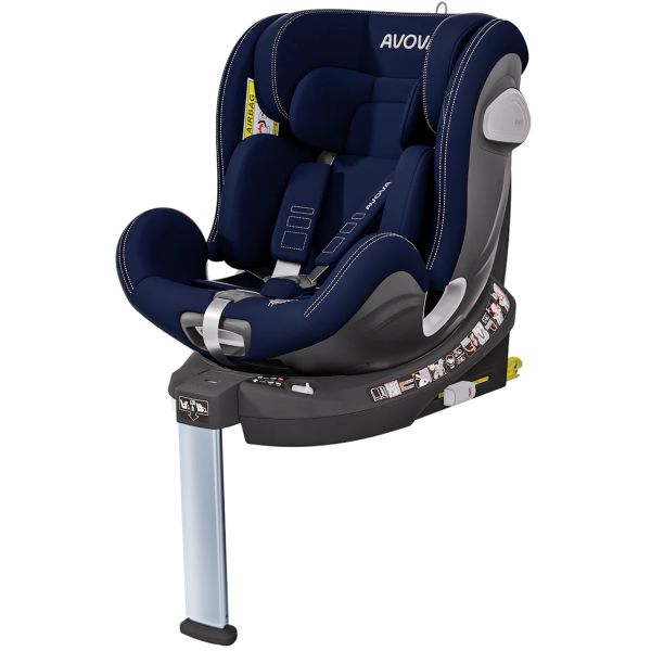 Avova Swan Fix i-Size ( 40-125cm) 360º River Blue