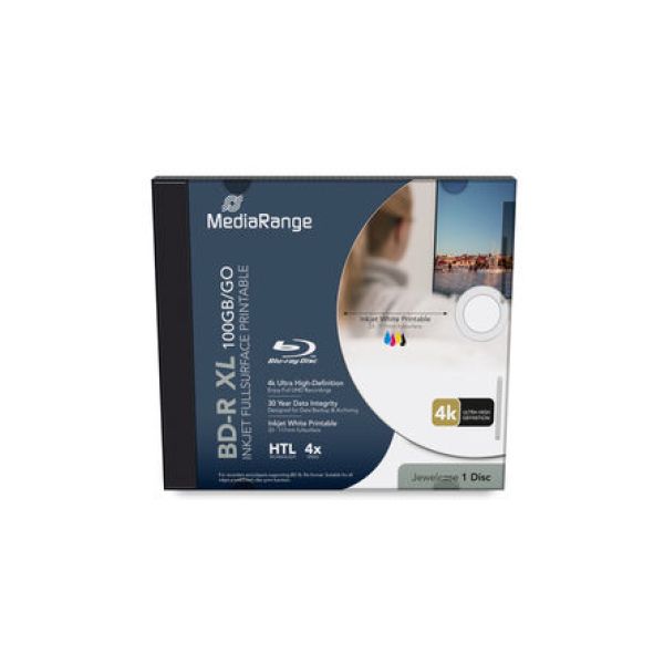 BD-R XL 100GB 4x Inkjet FF Jewelcase