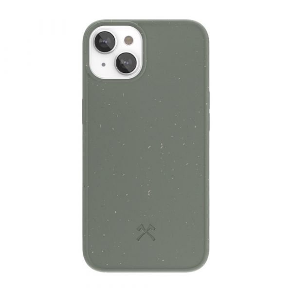 Woodcessories Capa Bio para iPhone 14 Plus Midnight Green