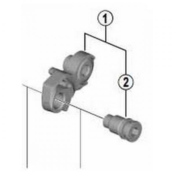 Shimano Transmissão Hold Change Toe Cap R9150 Black Black