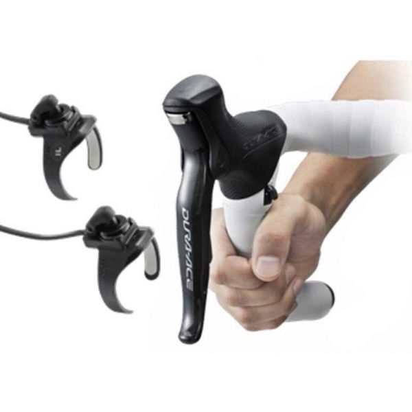 Shimano Manípulo Remote E-tube Sprint Shifter Sw-r610 Black / Silver