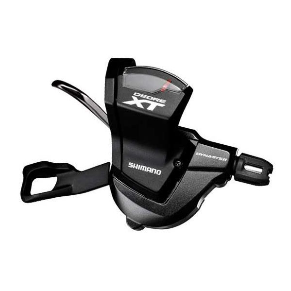 Shimano Manípulo Shifter Right Xt 11s With Clamp And With Display Black / Silver 11s