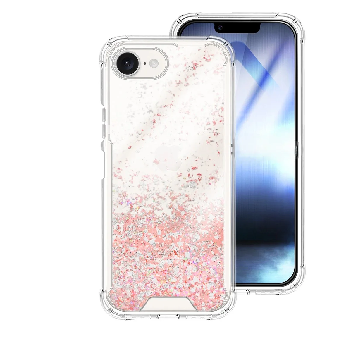 Capa iPhone 16e Gel Glitter
