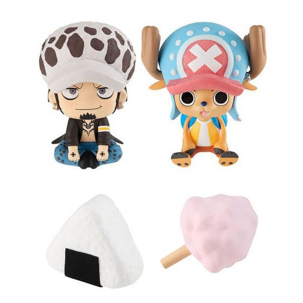 Megahouse One Piece Look Up Pvc Statues Trafalgar Law & Tony Tony Chopper Ltd Version 11 Cm