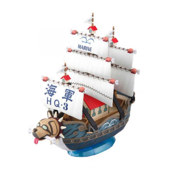 Bandai Figura Barco Garps Ship Model Kit One Piece 15cm