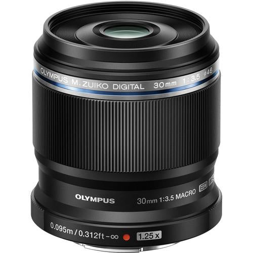 Objetiva Olympus M.Zuiko Digital ED 30mm F3.5 Macro - Preto