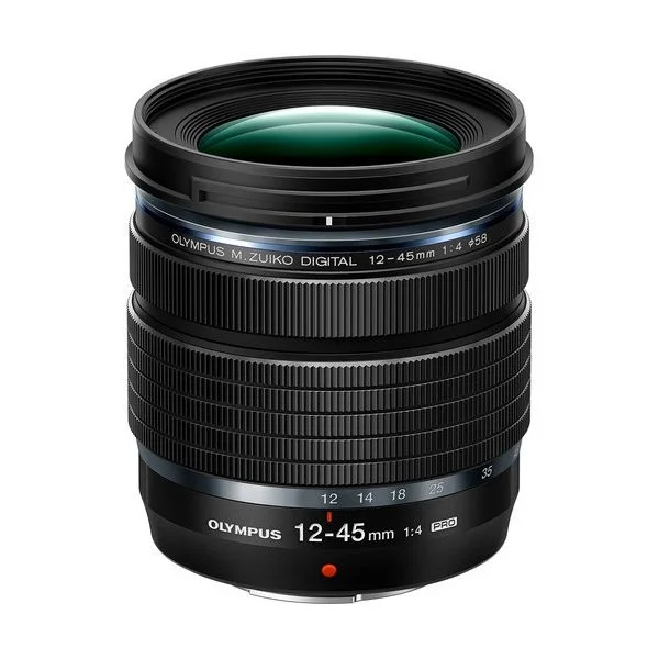 Objetiva OM System Olympus 12-45mm f/4 PRO Black para Micro 4/3
