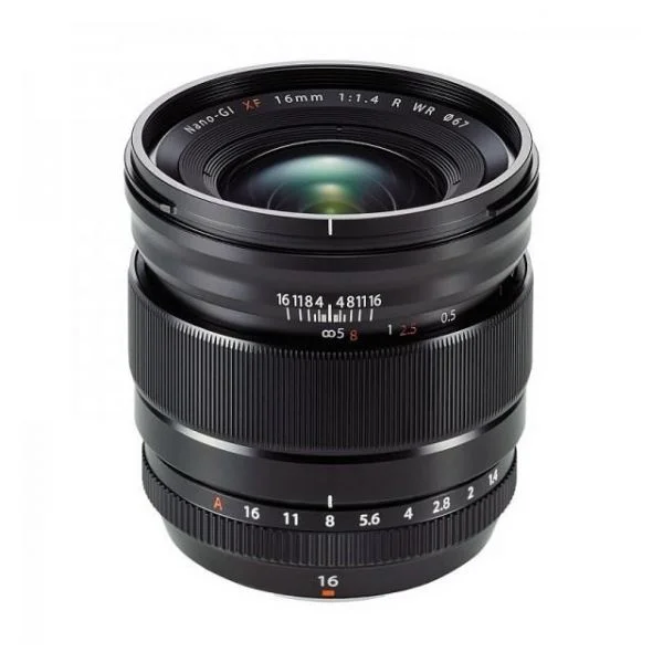 Objetiva Fujifilm 16mm f/1.4 R WR XF
