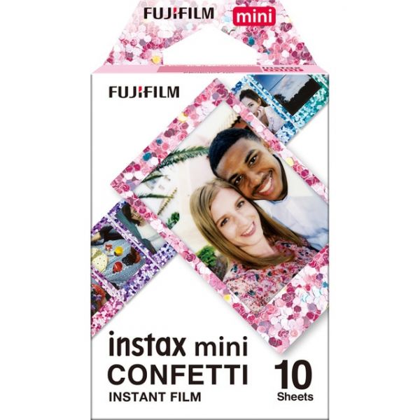 Fujifilm Confetti Carga Instax Mini Film 10 folhas