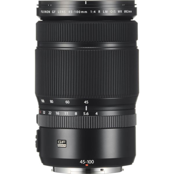 Objetiva Fujifilm GF 45-100mm f/4 R M LM OIS WR para GFX