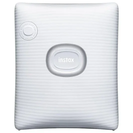 Fujifilm INSTAX SQUARE Link (Ash White) — Impressora portátil p/ smartphone, 318 dpi, Bluetooth, USB-C