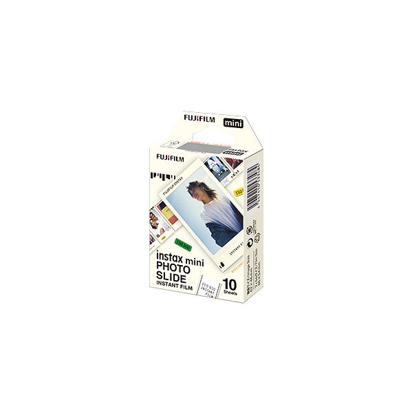Fujifilm Películas Instax Mini Photo Slide Glossy Pack 10 Películas