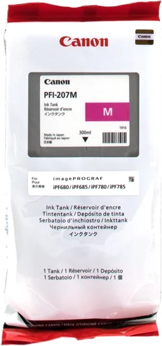 Canon PFI207 Magenta Cartucho de Tinta Original – PFI207M/8791B001