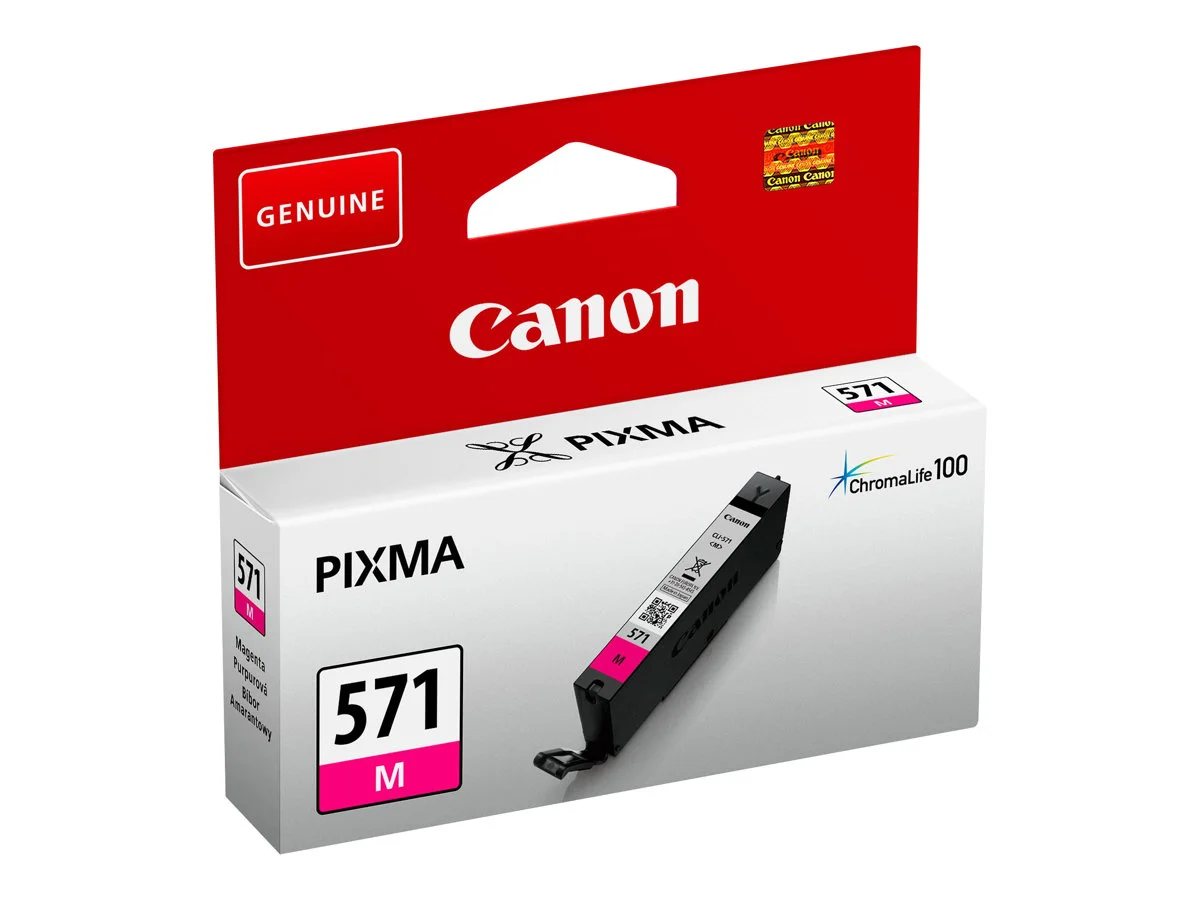 Canon CLI571 Magenta Cartucho de Tinta Original – 0387C001