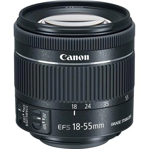Objetiva Canon EF-S 18-55mm F4-5.6 IS STM