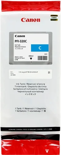 Canon PFI320 Azul Cartucho de Tinta Original – 2891C001