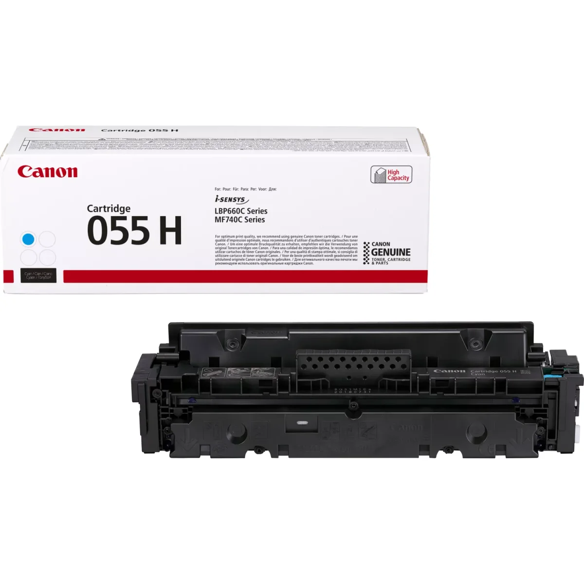 Canon 055H Azul Toner Original (3019C002)
