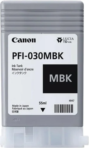Canon PFI030 Preto Mate Cartucho de Tinta Original – 3488C001