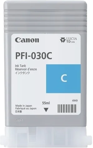 Canon PFI030 Azul Cartucho de Tinta Original – 3490C001
