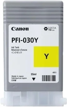 Canon PFI030 Amarelo Cartucho de Tinta Original – 3492C001