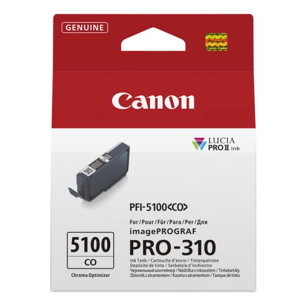 Tinteiro Canon PFI-5100CO Tinteiro Chroma Optimizer 14ml