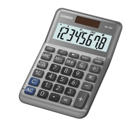 Calculadora Casio de Secretária MS-80F