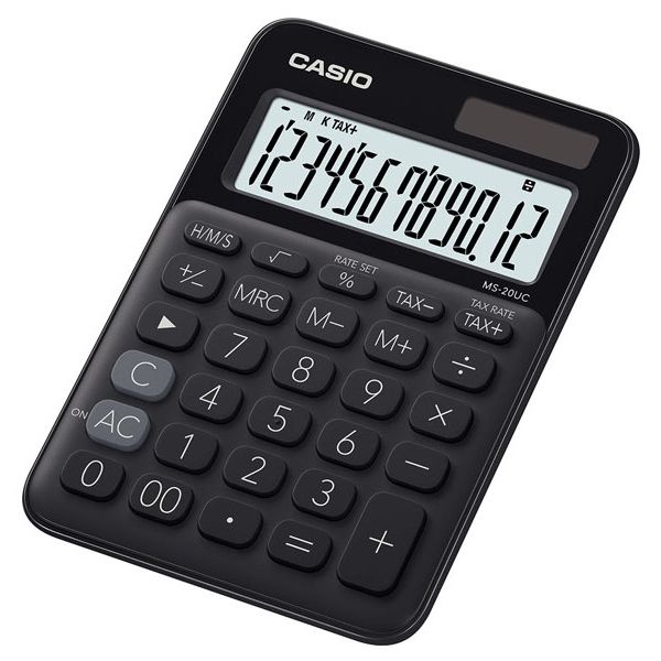 Calculadora Casio de Secretária MS20UCBK