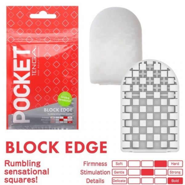 Tenga Masturbador de Bolso Blocked Edge