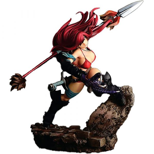 Good Smile Fairy Tail Erza Scarlet The Knight Black Armor Edicion Limitada Figure 31.5 Cm