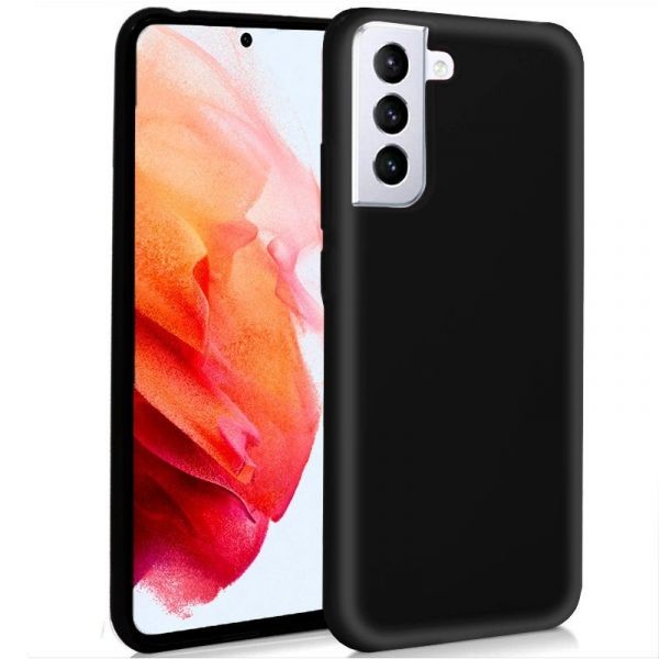 Capa Silicone Preta Samsung S21