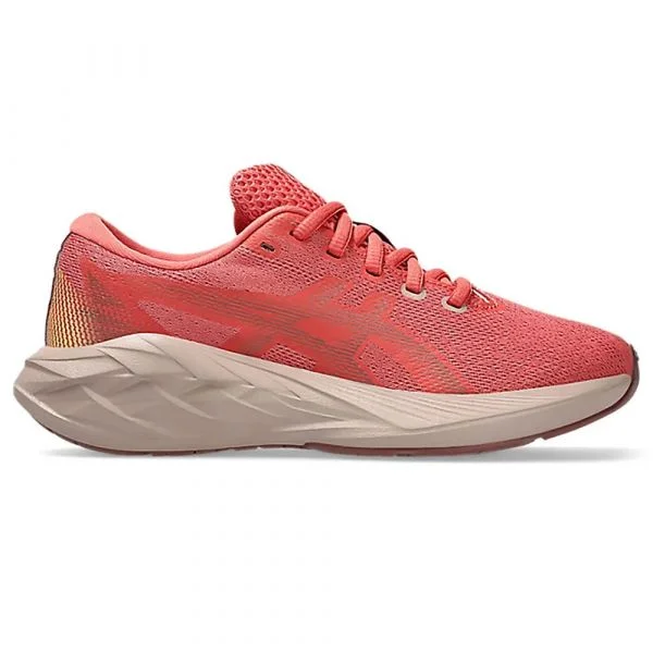 Asics Sapatilhas de Running Novablast 5 Gs Dark Pink Clay / Rubble Red 32 1/2