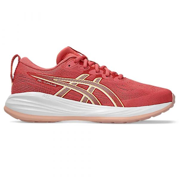 Asics Sapatilhas de Running Gel-cumulus 27 Gs Dark Pink Clay / Cream 32 1/2
